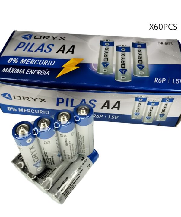 PILAS ORYX AA X CAJA X60PCS OR-155