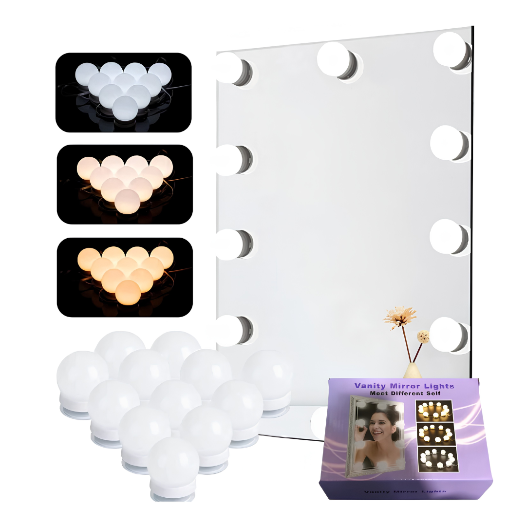 Tira 10 Focos Lampara Led Vanity MR21120 Tira 10 Focos Lampara Led Vanity MR21120