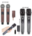 Kit 2 Micrófonos Inalambrico Royalcell Recargable Uhf RP-901/902MC