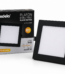 Plafón LED Cuadrado Embutible Candela Black Edition 6W Luz Cálida 7711