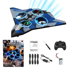 Avion Dron a Control Remoto 2.4Ghz COMBAT AIRCRAFT