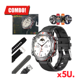 COMBO x5 Smartwatch 4 en 1 Circular LG78 PRO