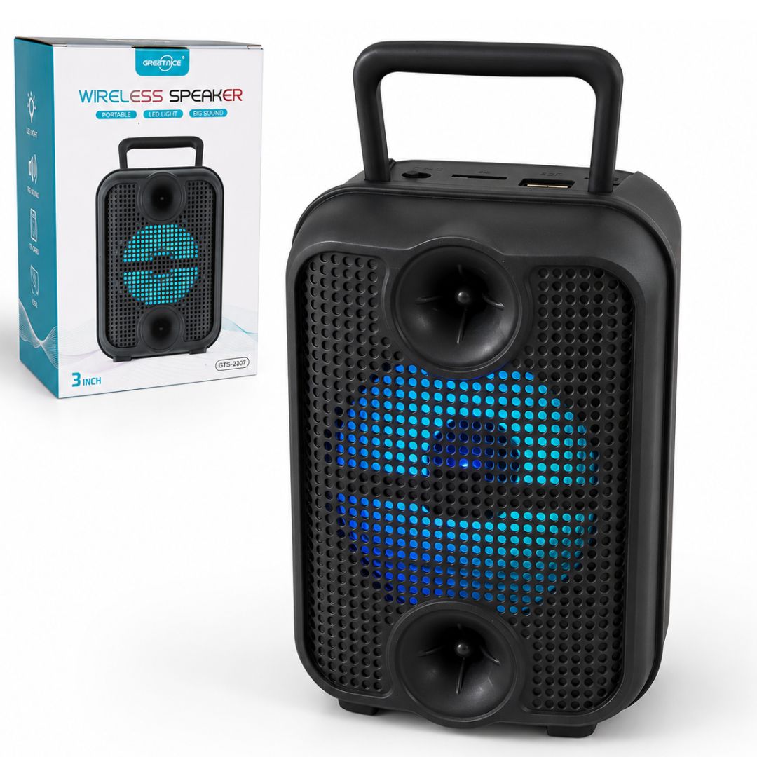 ARTICULOS JUNIO 26 (2) PARLANTE GREATNICE 3INCH GTS-2307 - Imagen 1