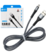 Cable Mallado 6A USB a USB-C IBEK CB-2605