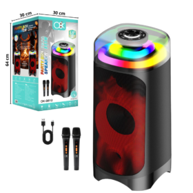 Parlante Bluetooth 6.5" Pulgadas 800W PARTY BOX S612