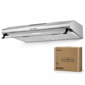 EXTRACTOR / CAMPANA DE COCINA 80W ACERO HOG0420