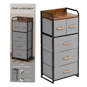 Organizador 4 Niveles de Hierro con Cajones YP-807