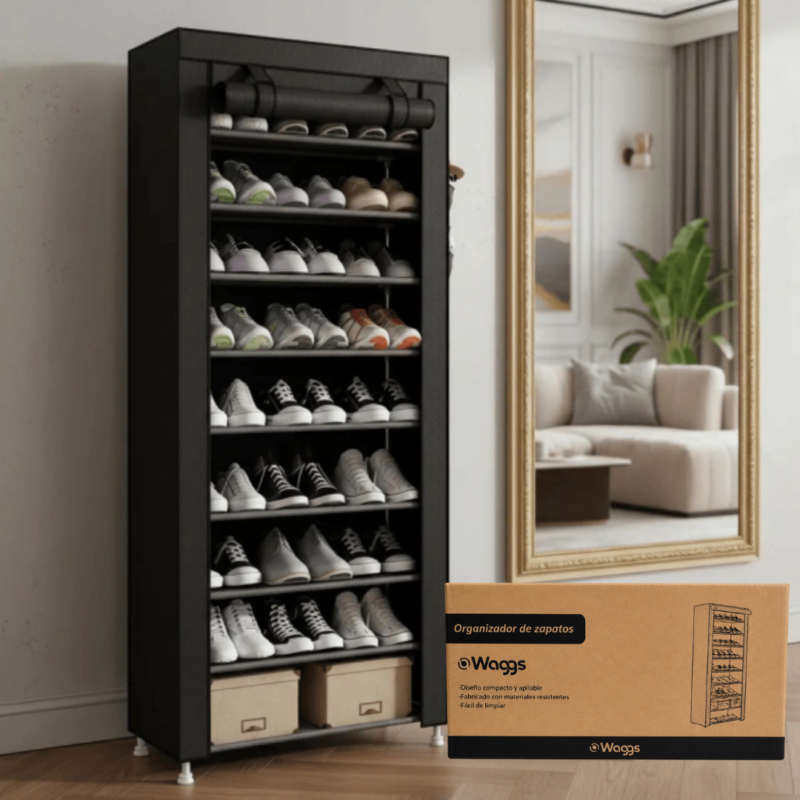 Organizador de Zapatos 9 Niveles WAGGS ZPTE02
