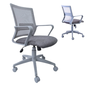 Silla De Oficina Gris NOGA SC-01
