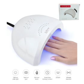 Cabina Para Uñas Led/uv USB Profesional Digital 48w SUN ONE