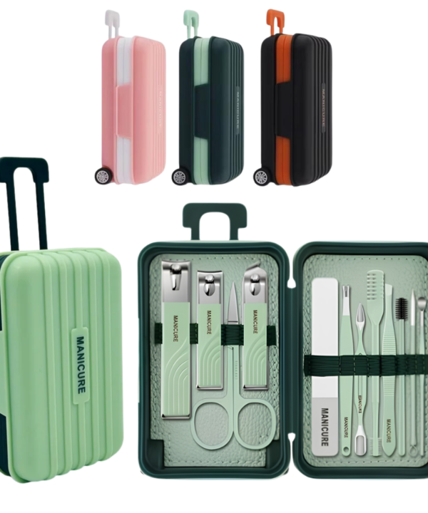 SET de MANICURA mini VALIJA 12PCS D3578