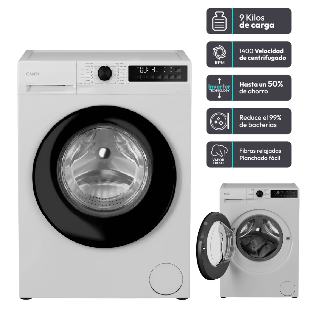 Lavaropa 1400RPM Carga Frontal 9KG CANDY Lavaropa 1400RPM Carga Frontal 9KG CANDY