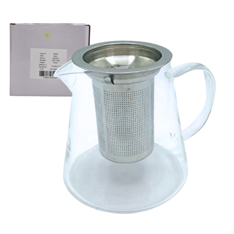 TETERA CON FILTRO INF TETE-1109 CAJA BLANCA