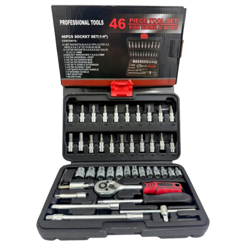 Set de Herramientas 46PCS PROFESSIONAL TOOLS