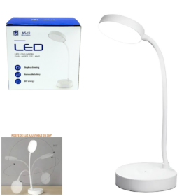 Lámpara De Escritorio Led Flexible MS-13 ILU0197