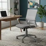Silla De Oficina Gris NOGA SC-01 - Imagen 2
