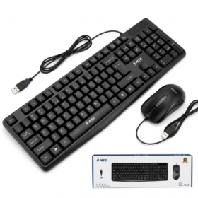 COMBO MOUSE Y TECLADO JITE MK-1006 con cable