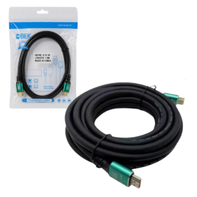 Cable HDMI Reforzado 1.5 Metros 4K IBEK Verde