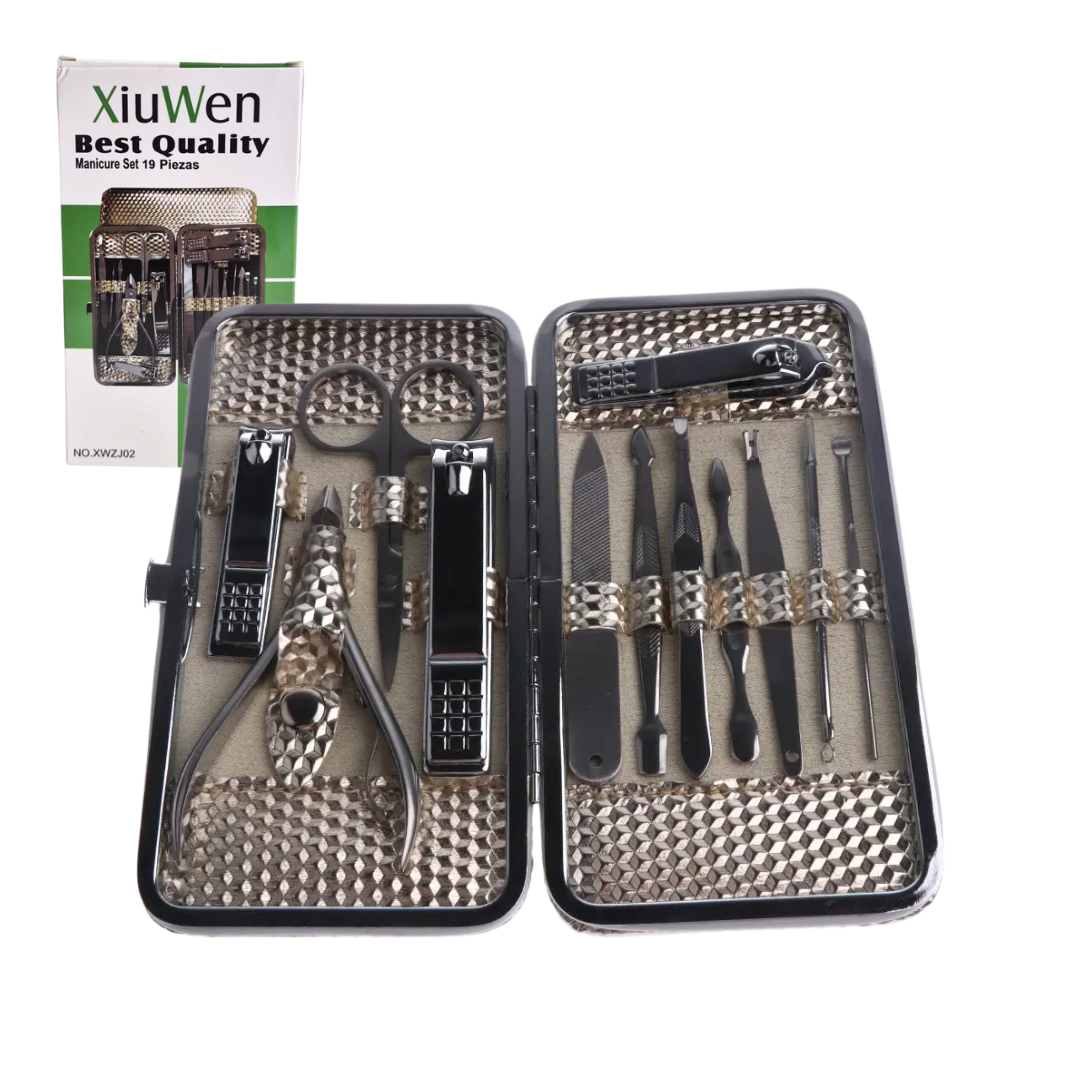 Set de Manicura XIUWEN 19 Piezas B263516 Set de Manicura XIUWEN 19 Piezas B263516
