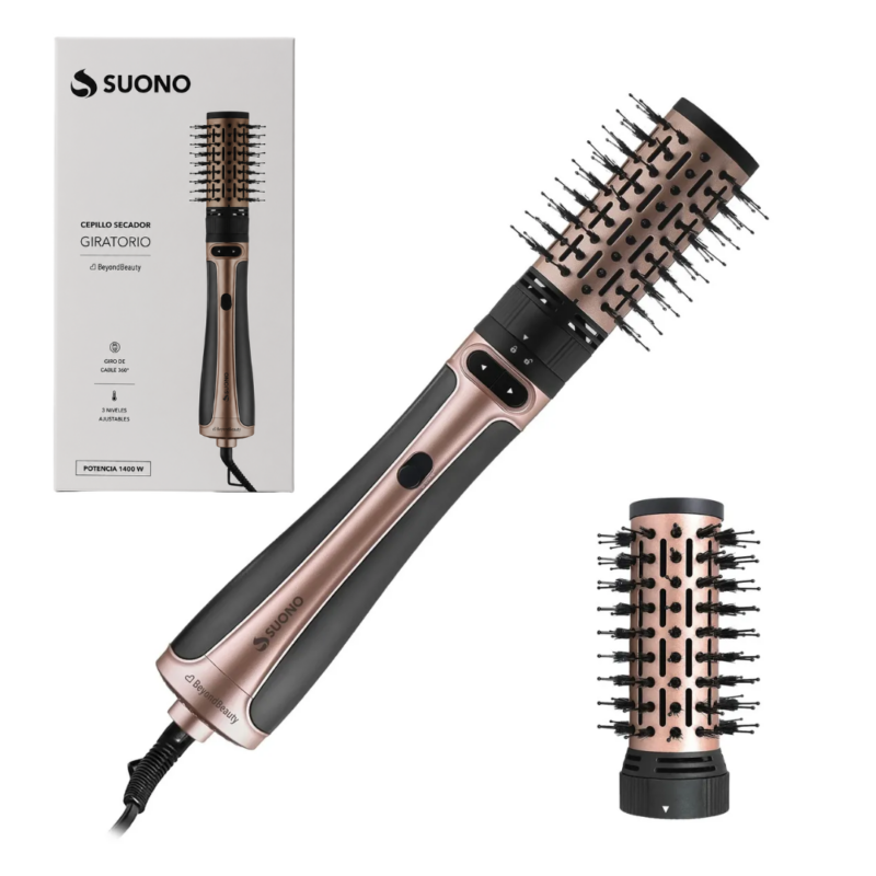 Cepillo Secador Giratorio Premium SUONO HOG0557