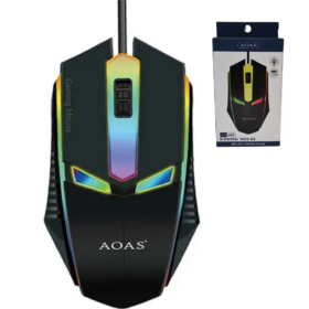 MOUSE GAMER RGB AOAS V01