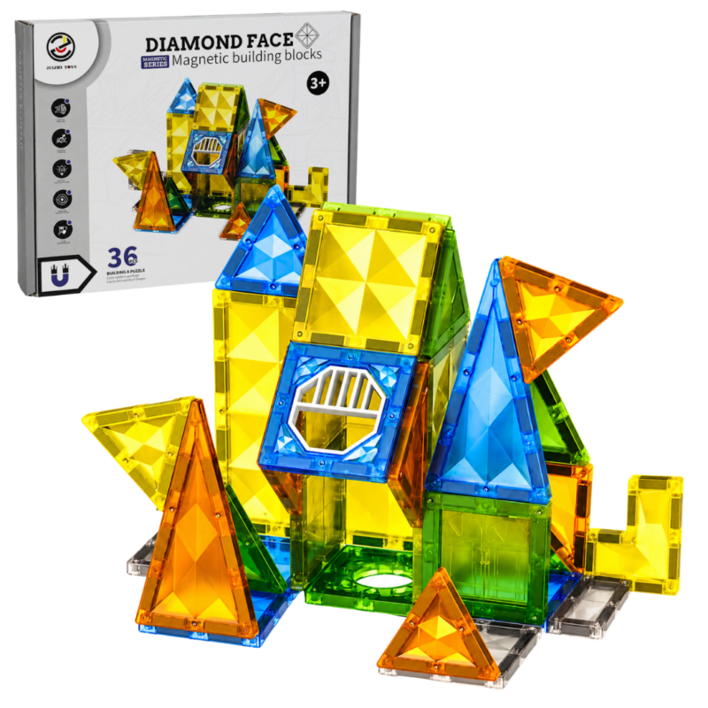 Juego de Bloques Magneticos x36Pcs DIAMOND FACE MA-003