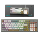 Teclado USB 99 Teclas con Luz RGB Gaming WEIBO WB-222