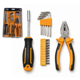 Set de herramientas Alicate Destornillador puntas intercambiables Llaves Allen X17PCS SR2608