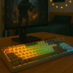 Teclado USB 99 Teclas con Luz RGB Gaming WEIBO WB-222