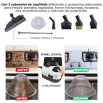 LIMPIADORA A VAPOR CON ACCESORIOS ORYX OR-STC07 - Imagen 3