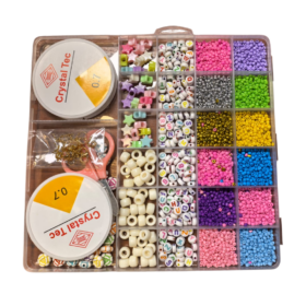 Kit Armado Pulseras Bijouterie Mostacillas LL-9012