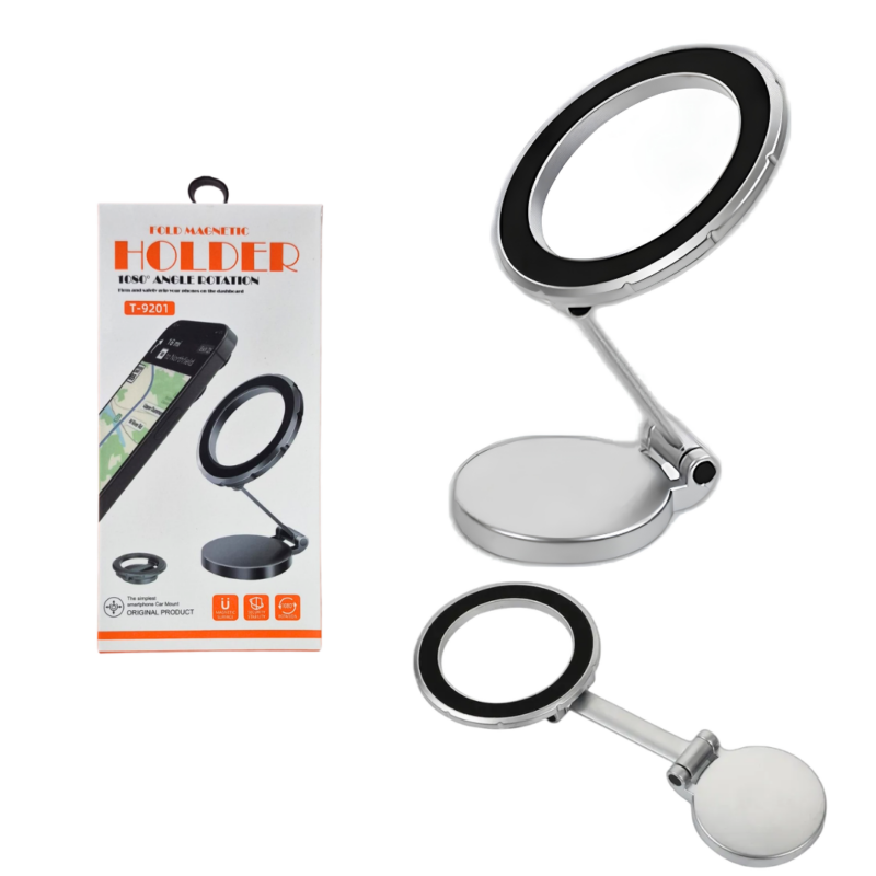 Soporte Celular Auto Magsafe 1080° Magnetico Ajustable T-9201