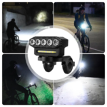 LUZ DE BICI 5LED BICYCLE LIIGHTS 059 - Imagen 2