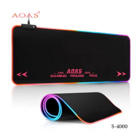 Mouse Pad Gamer 80x30cm AOAS S4000 RGB