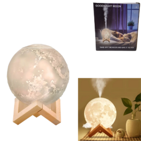 HUMIDIFICADOR EN FORMA DE LUNA MOON LAMP JSQ-M