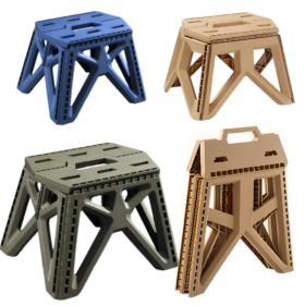 Banco Plegable Portátil 25cm FOLDING CHAIR 601