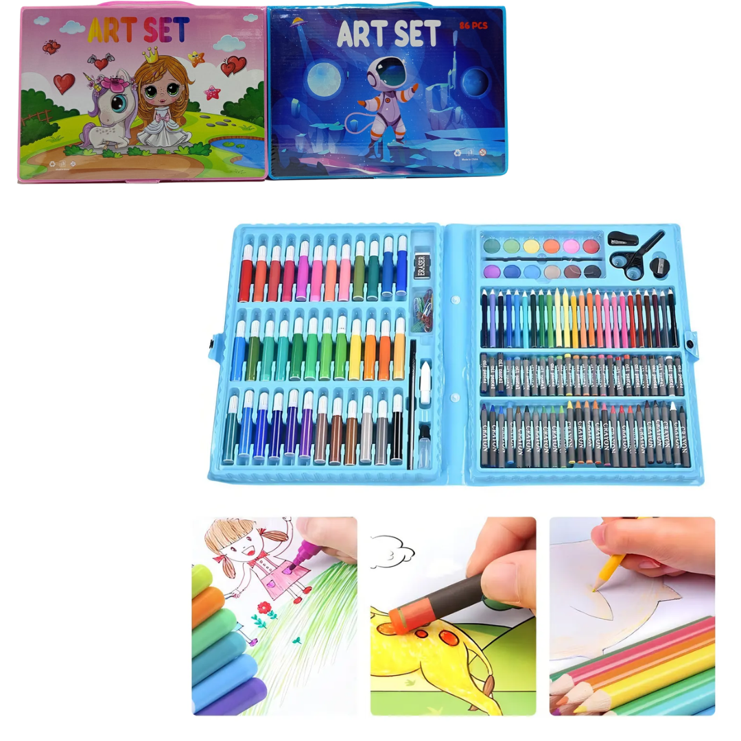 MALETIN DE ARTE X86PCS ART SET B9815 MALETIN DE ARTE X86PCS ART SET B9815