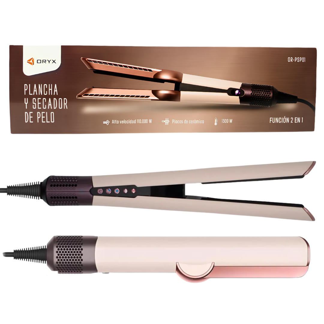 Plancha y Secador de Pelo 2 en 1 ORYX 2EN1 PSP01 Plancha y Secador de Pelo 2 en 1 ORYX 2EN1 PSP01