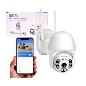 Camara De Seguridad Wifi Microfono Vision Nocturna IBEK IB-A6