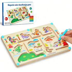 JUGETE  MAGNETICO DE DINOSAURIOS Y COLORES MAGNETIC COLOR CLASSIFICATION JDC-05