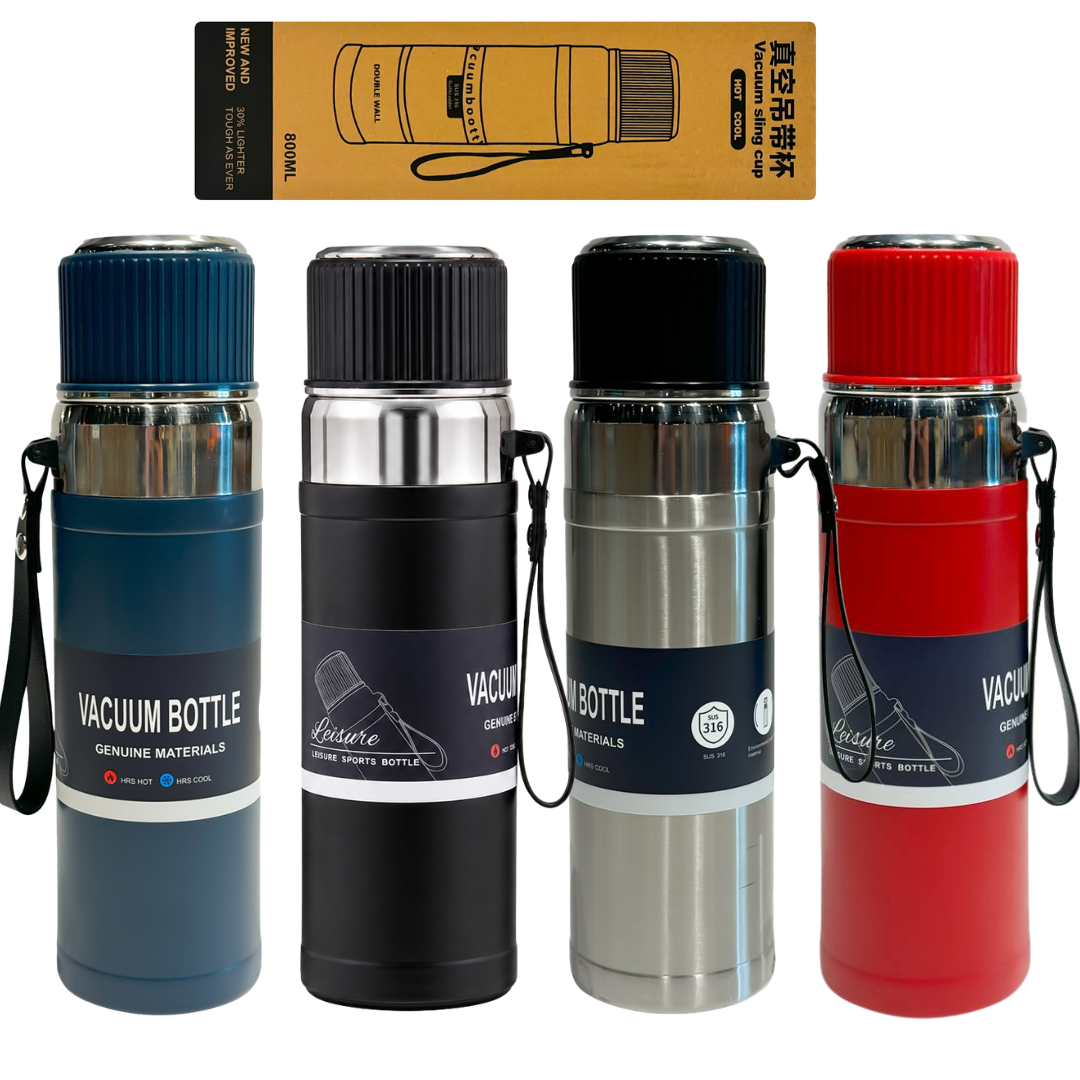 ARTICULOS JULIO 26 (88) TERMO con filtro 800ml doble wall con taza calidad PREMIUM B263715 - Imagen 1
