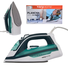 Plancha a Vapor 2200W Base Ceramica KANJI PL2403