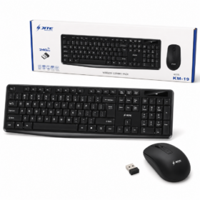 combo teclado y mouse inalambirco JITE KM-19