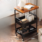Mesa Multiuso con Ruedas y Estantes STARDOM CT5708