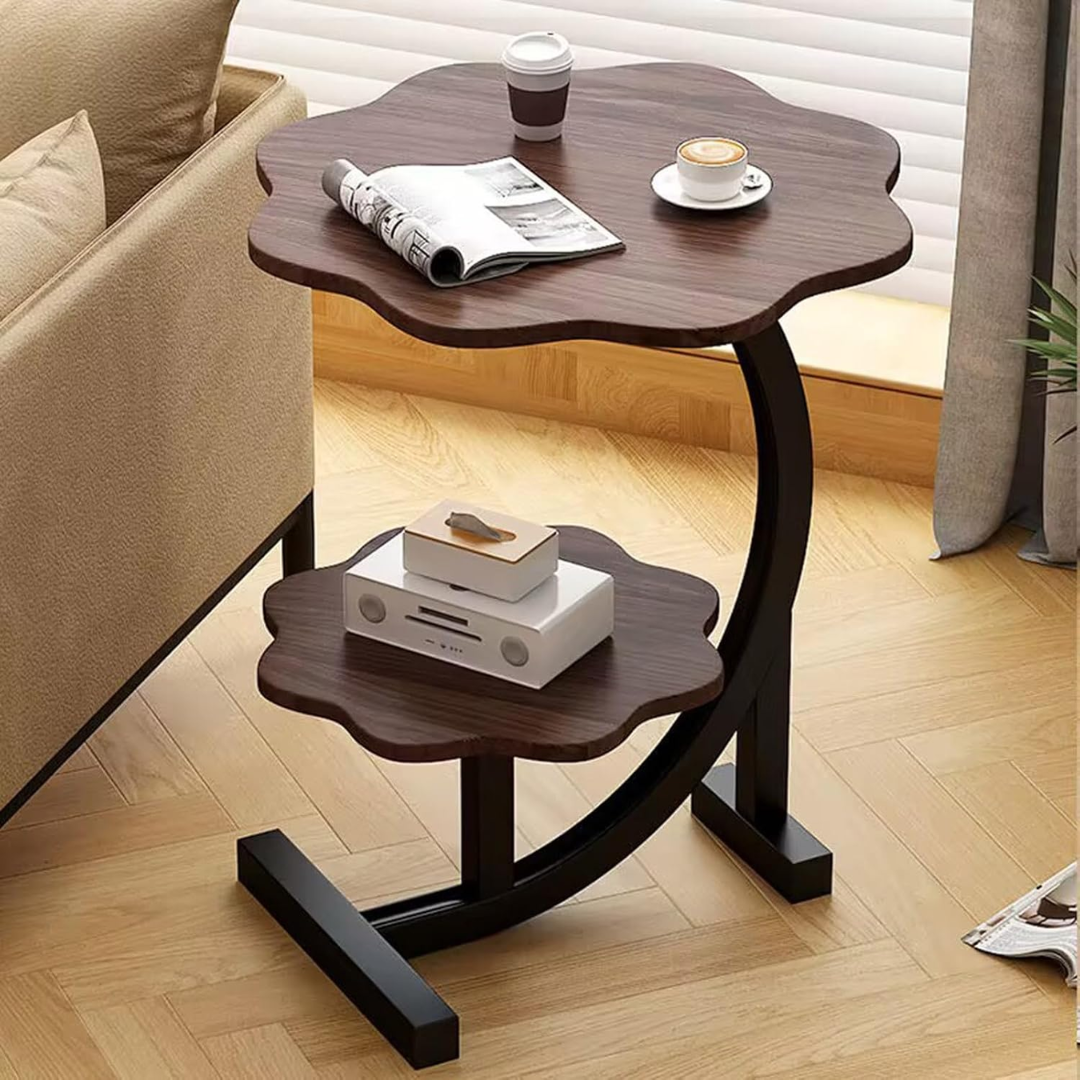 Mesa de Dos Niveles Diseño de Flor COFFE TABLE STARDOM CT5705 Mesa de Dos Niveles Diseño de Flor COFFE TABLE STARDOM CT5705