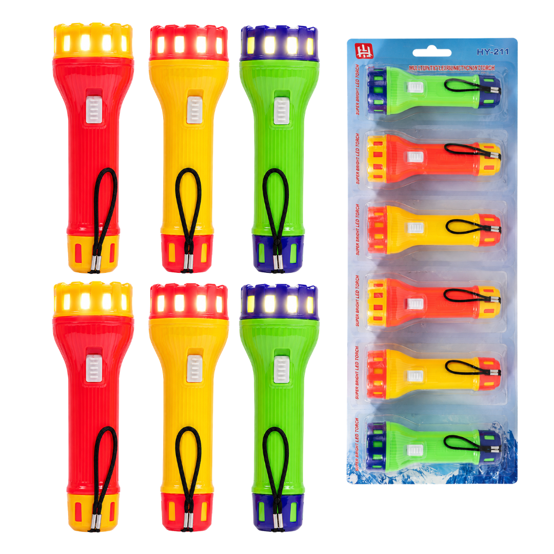 Blister de Linternas x6 Unidades HY-211 Blister de Linternas x6 Unidades HY-211