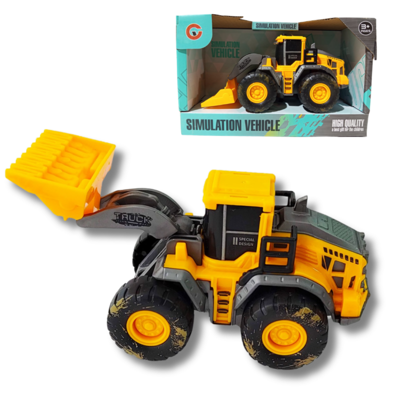 Camion Construccion Excavadora Bulldozer De Pala Plana SIMULATION VEHICLE
