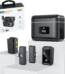 Microfono Corbatero x2 Adaptador C y Lightning Estuche Recargable SX22