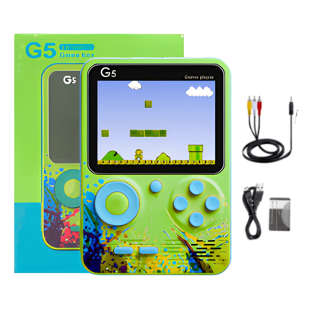 Articulos 19-02 - 2026-07-20T105738.024 CONSOLA RETRO PORTATIL G5 400 JUEGOS - Imagen 1