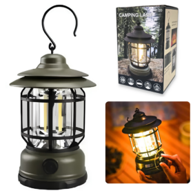 LAMPARA CAMPING LUZ LED REGULABLE LAMP K-20